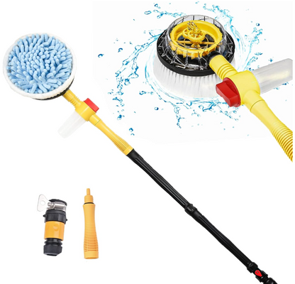 🧽 Cepillo giratorio de pulverización profesional