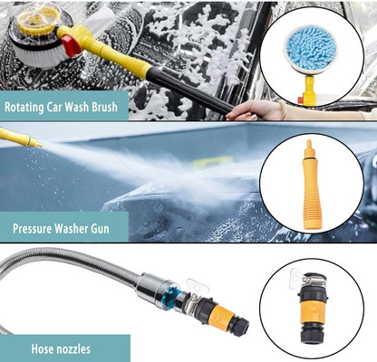 🧽 Cepillo giratorio de pulverización profesional