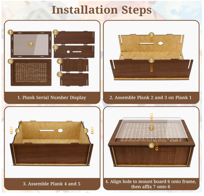 🪵 ¡Hucha inteligente para el ahorro! Cada moneda suma