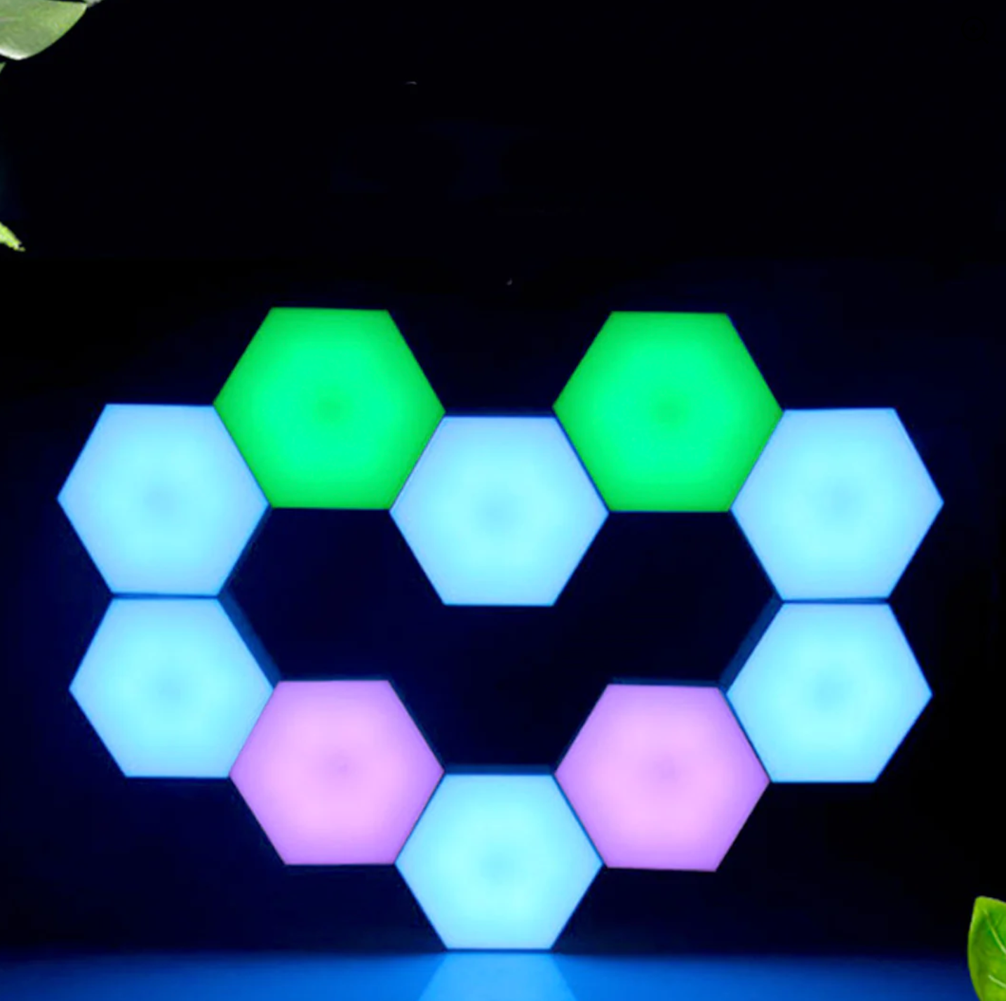 🌈 Set de 3 Luces Leds RGB Gaming con Mando 📦