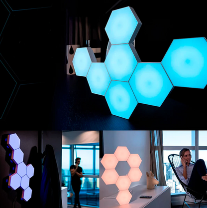 🌈 Set de 3 Luces Leds RGB Gaming con Mando 📦