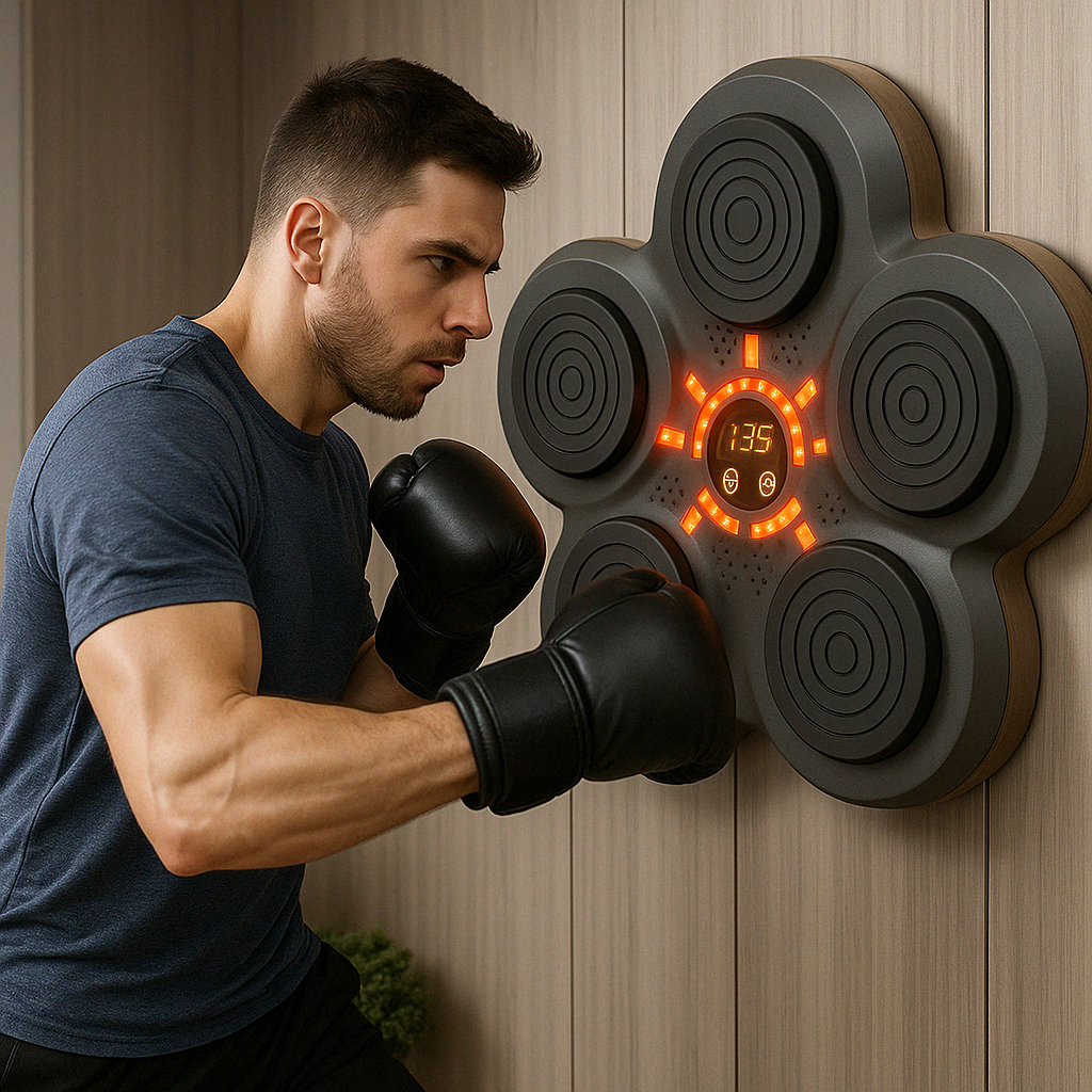 🥊 Máquina de Boxeo Inteligente Musical