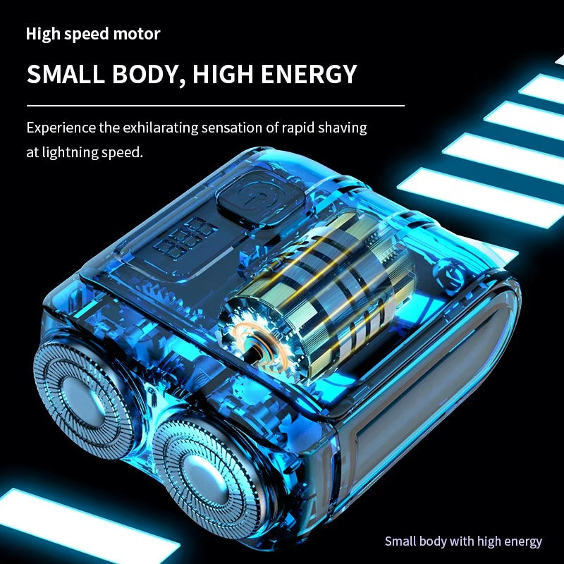 🧔⚡ Afeitadora Eléctrica de Viaje para Hombres