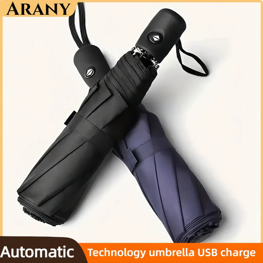 🌂☀️ Paraguas Automático Plegable