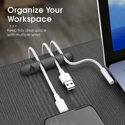 🔌📱 Organizador de Cables de Silicona