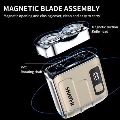 🧔⚡ Afeitadora Eléctrica de Viaje para Hombres